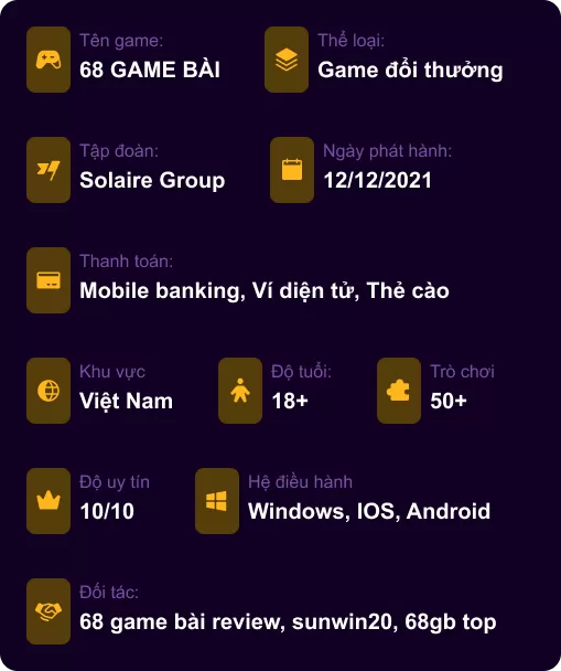 68 game bài